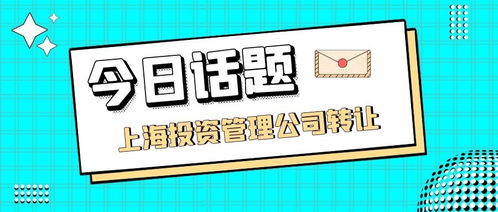 上海投资管理公司转让全流程解析与注意事项